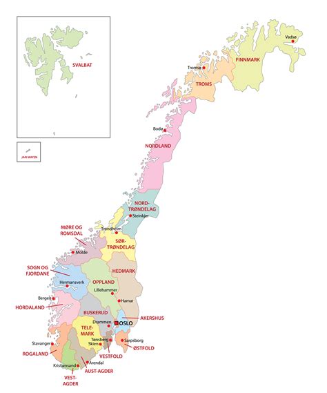 Explore the Regions of Norway .